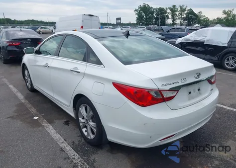 2012 Hyundai Sonata Limited из США, поврежденный, VIN 5NPEC4AC0CH453734